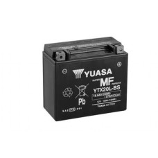  Акумулятор МОТО Yuasa 12V 18,9Ah  MF VRLA Battery  YTX20L-BS(сухозаряжений)