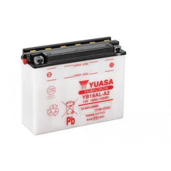 Мото аккумулятор Yuasa 12V 16,8Ah  YuMicron Battery  YB16AL-A2 (сухозаряжений)