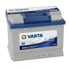 Автомобільний акумулятор VARTA 60Ah BLUE dynamic D43 (1)