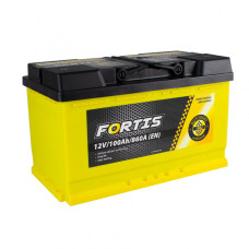 100 Ah/12V FORTIS  (0) Euro_L4 короткий