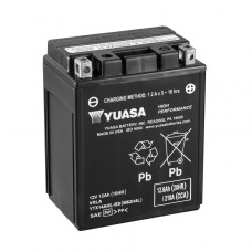  Мото акумулятор Yuasa 12V 12,6Ah High Performance MF  Battery AGM  YTX14AHL-BS(сухозаряжений)