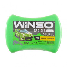Губка для миття авто WINSO з дрібними порами 200*140*60mm (зелена)