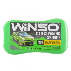 Губка для миття авто WINSO з дрібними порами 220*120*60mm (зелена)