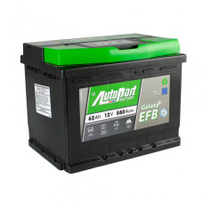  Акумулятор 62 Ah/12V  Autopart Galaxy EFB_Start-Stop (0)