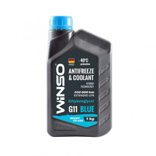 ANTIFREEZE WINSO BLUE G11 (синій) Антифриз готовий до використання 1kg (15шт/ящ)