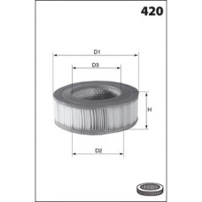 EL3550 Фільтр повітря ( аналогWA6466/)