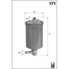 ELG5338 Фільтр палива ( аналогWF8368/KL599)