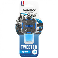 Освіжувач повітря WINSO Tweeter, на дефлектор, 8мл., Sport (24шт/ящ.)