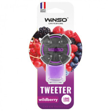 Освіжувач повітря WINSO Tweeter, на дефлектор, 8мл., Wildberry (24шт/ящ.)