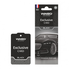 Освіжувач повітря WINSO Exclusive, целюлозний ароматизатор, Black, (50шт/ящ.)