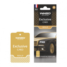 Освіжувач повітря WINSO Exclusive, целюлозний ароматизатор, Gold, (50шт/ящ.)