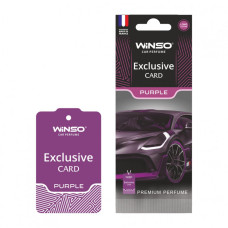 Освіжувач повітря WINSO Exclusive, целюлозний ароматизатор, Purple, (50шт/ящ.)