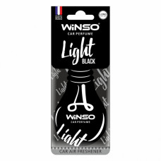 Освіжувач повітря WINSO Light, целюлозний ароматизатор, Black,(50шт/ящ.)