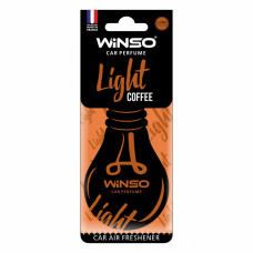 Освіжувач повітря WINSO Light, целюлозний ароматизатор, Coffee,(50шт/ящ.)