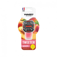 Освіжувач повітря WINSO Tweeter, на дефлектор, 8мл., Peach (24шт/ящ.)