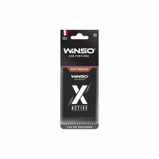 Освіжувач повітря WINSO X Active, целюлозний ароматизатор, Anti Tobacco, (50шт/ящ.)