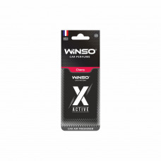 Освіжувач повітря WINSO X Active, целюлозний ароматизатор, Cherry, (50шт/ящ.)