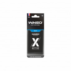 Освіжувач повітря WINSO X Active, целюлозний ароматизатор, Sport, (50шт/ящ.)