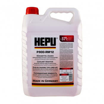 Антифриз Hepu P900 RM12 червоний, готовий до використання, 5 л