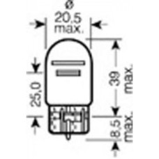 7515-UNV OSRAM Лампа W21/5W 12V 21W W3x16q ORIGINAL