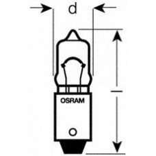 64113-UNV OSRAM Лампа 12V 10W BA9s ORIGINAL