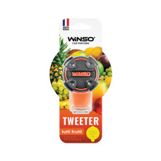 Освіжувач повітря WINSO Tweeter, на дефлектор, 8мл., Tutti Frutti (24шт/ящ.)