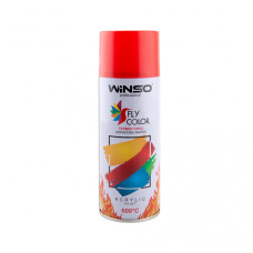 Фарба високотемпературна 600°,Spray 450ml.,багряно-червоний,(FLAME RED/RAL3000),12шт/уп.