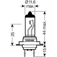 64210-FS OSRAM Лампа H7 12V 55W PX26d ORIGINAL