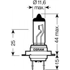 64215-FS OSRAM Лампа H7 24V 70W PX26d ORIGINAL