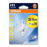 64150ULT-BLI OSRAM Лампа H1 12V 55W 12VP14,5S ULTRA LIFE