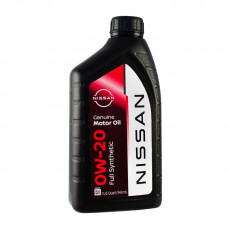 NISSAN Genuine Motor Oil 0W-20 SP/GF-6 1qt (946 ml)