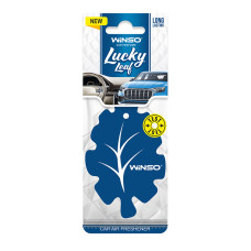 Освіжувач повітря WINSO Lucky Leaf, целюлозний ароматизатор, New Car (50шт/ящ.)