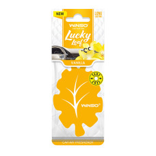 Освіжувач повітря WINSO Lucky Leaf, целюлозний ароматизатор, Vanilla (50шт/ящ.)