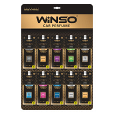 MIX ароматизаторів _Ultimate Card_ ТМ Winso на планшеті (50 шт.)