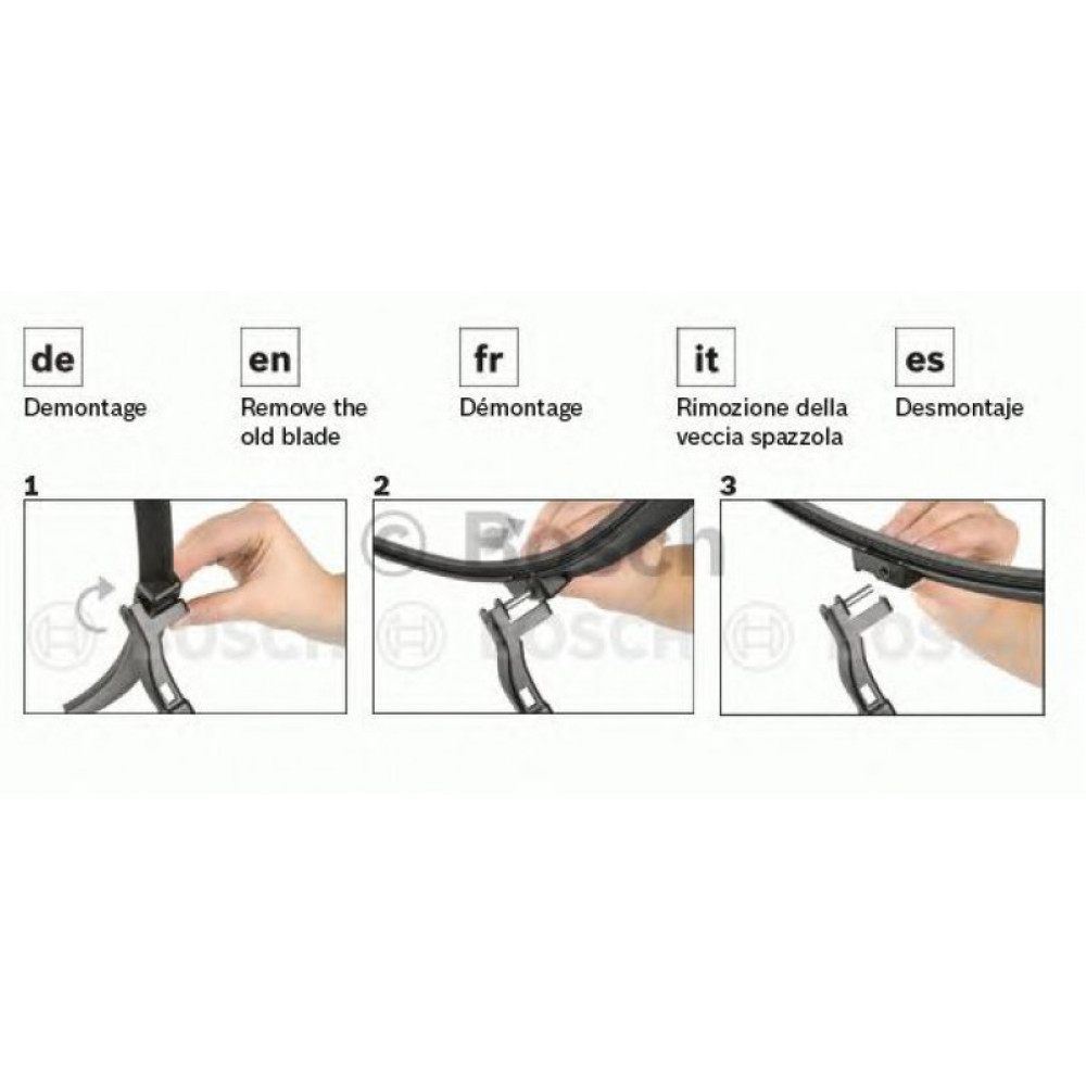 3397006824 BOSCH ЩІТКА СКЛООЧИСНИКА AEROTWIN RETRO AR 16 U