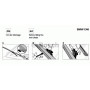 3397118904 BOSCH ЩІТКА СКЛООЧИСНИКА AEROTWIN RETRO AR 728 S