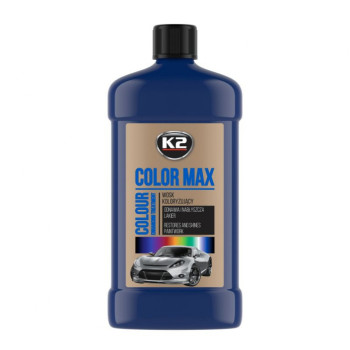 Поліроль восковий K2 для кузова Color Max темно-синій 500ml