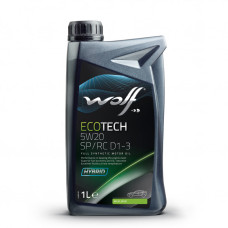 ECOTECH 5W20 SP/RC D1-3 1Lx12