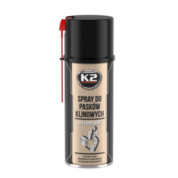 K2 SPRAY DO PASKÓW KLIN 400ML Змазка для ременів (аерозоль) NEW K2 SPRAY DO PASKÓW KLIN 400ML Змазка для ременів (аерозоль) NEW