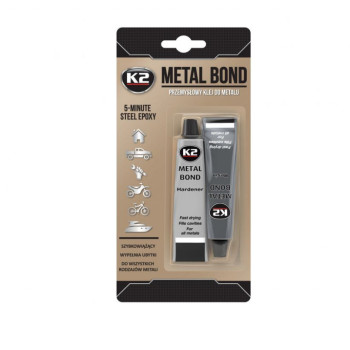 K2 METAL BOND 56.7G двокомпонентний клей для металу K2 METAL BOND 56.7G двокомпонентний клей для металу