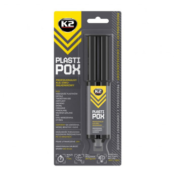 K2 PLASTIPOX 25G двокомпонентний клей для пластику NEW K2 PLASTIPOX 25G двокомпонентний клей для пластику NEW