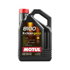 MOTUL 8100 X-clean gen2 SAE 5W40 4х5 L