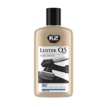 K2 LUSTER Q5 BLUE Фінішна паста для механічного полірування біла 250 мл NEW K2 LUSTER Q5 BLUE Фінішна паста для механічного полірування біла 250 мл NEW