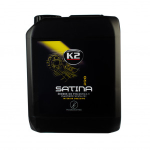 Засіб для догляду за панеллю приладів та пластиковими деталями K2 Satina Pro з нейтральним ароматом 5 л (D5095)