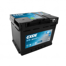  Акумулятор 60 Ah/12V EXIDE EFB Euro EL600