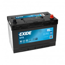  Акумулятор 95 Ah/12V EXIDE EFB JIS  Euro EL954