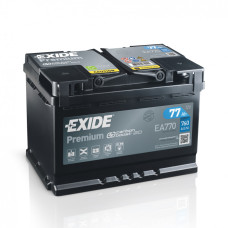  Автомобільний акумулятор EXIDE PREMIUM Euro 77 Ah/12V 