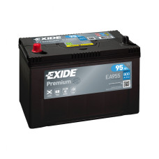  Акумулятор 95 Ah/12V EXIDE PREMIUM JIS  (1) EA955