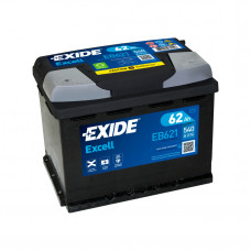 62 Ah/12V EXIDE EXCELL (1) EB621