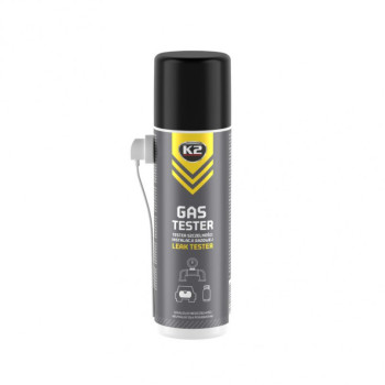 K2 GAS TESTER 400ml Спрей тестер витоку газу в обладнанні автомобіля (аерозоль) NEW